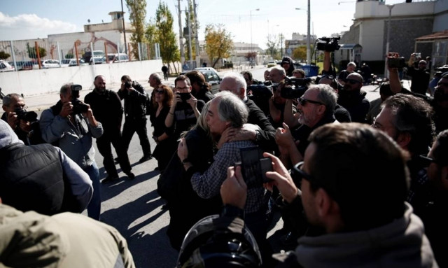 Ο γιος του Βούτση μεταξύ των αλληλέγγυων στον Κουφοντίνα