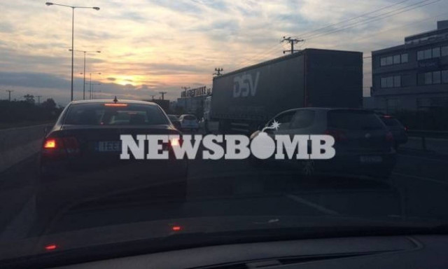 ΤΩΡΑ: Κυκλοφοριακό χάος στον Κηφισό