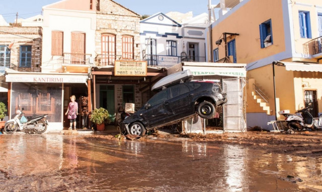 Symi in state of emergency after heavy storm inflicts major damage