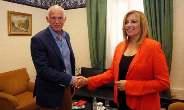 Εκλογές Κεντροαριστερά: Ανοιχτή στήριξη Γιώργου Παπανδρέου στη Φώφη Γεννηματά