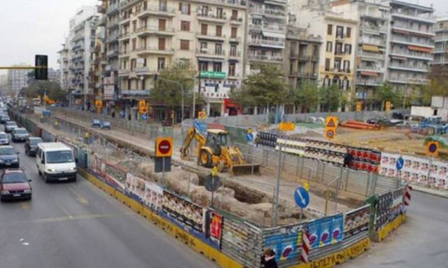 Με γοργούς ρυθμούς προχωρά το έργο του Μετρό στη Θεσσαλονίκη