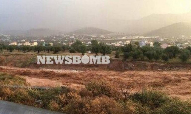 Νέα Πέραμος: Θάλασσα οι δρόμοι- Έκκληση στους οδηγούς να μην κινούνται στην περιοχή