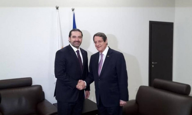 Κύπρος: Συνάντηση Αναστασιάδη - Χαρίρι στη Λάρνακα