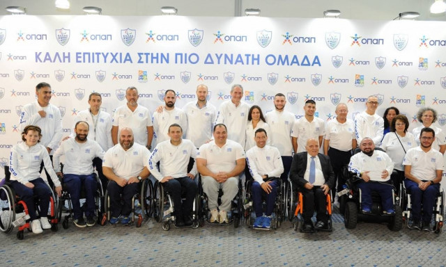 O ΟΠΑΠ εύχεται «καλή επιτυχία» στους αθλητές της Ελληνικής Παραολυμπιακής Ομάδας
