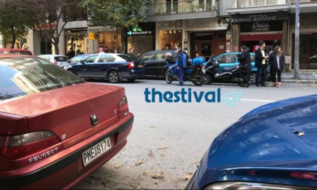 Τροχαίο με ένα τραυματία στη Θεσσαλονίκη