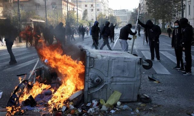 Student rally ends with minor damages reported; more rallies expected later