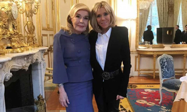 Προσκεκλημένη της Μπριζίτ Μακρόν η Μαριάννα Βαρδινογιάννη