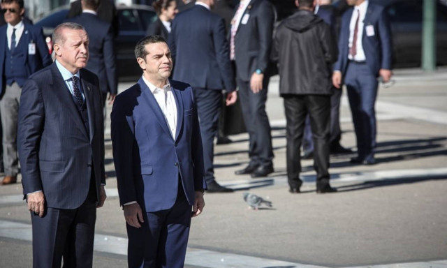 Καρέ-καρέ η επίσκεψη Ερντογάν στην Αθήνα (photos)