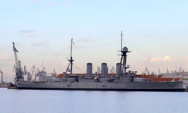 Την Τρίτη (12/12) ο απόπλους του θωρηκτού «Αβέρωφ» από τη Θεσσαλονίκη