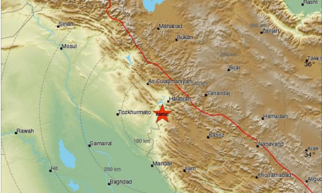 Ισχυρός σεισμός 6 Ρίχτερ συγκλόνισε το Ιράν