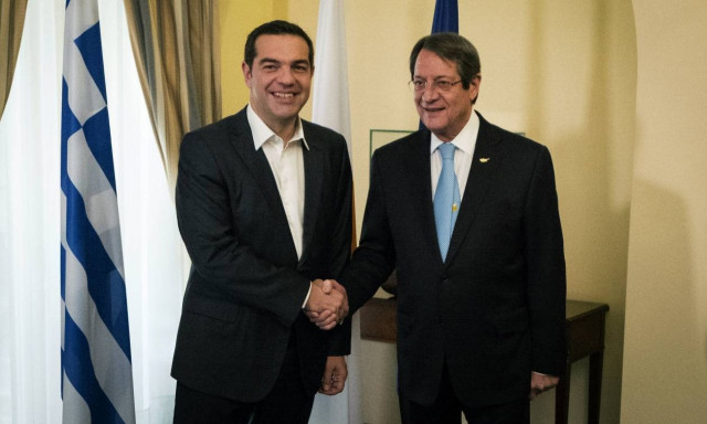 Τηλεφωνική επικοινωνία Τσίπρα - Αναστασιάδη για την επίσκεψη Ερντογάν