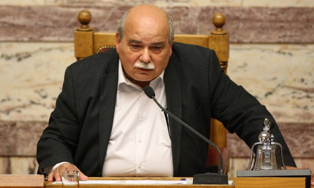 Συνάντηση του Προέδρου της Βουλής με αντιπροσωπεία ΓΣΕΕ και ΑΔΕΔΥ