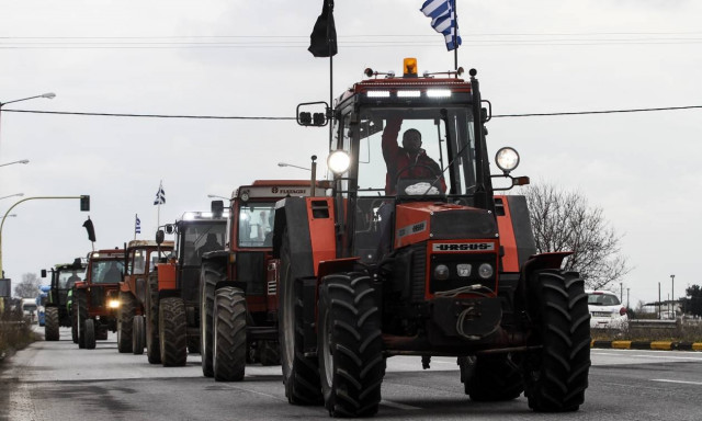 Τύρναβος: Κινητοποίηση των αγροτών της Λάρισας