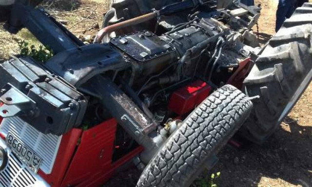 Τραγωδία στην Ιστιαία: Πήγε να μαζέψει ξύλα και καταπλακώθηκε από το τρακτέρ