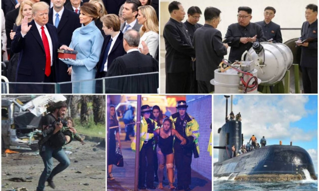 Ανασκόπηση 2017: Αίμα, φόβος και ανασφάλεια «έπνιξαν» τον πλανήτη (pics+vids)