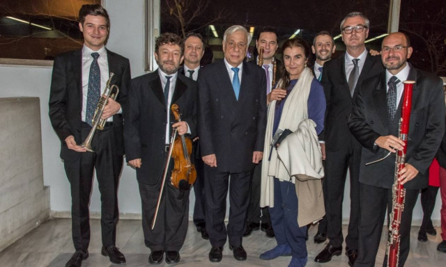 Eπίσημα εγκαίνια αίθουσας Άρης Γαρουφαλής του Ωδείου Αθηνών