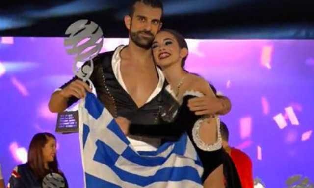 Στην κορυφή του κόσμου ζευγάρι χορευτών από τα Χανιά! (video)