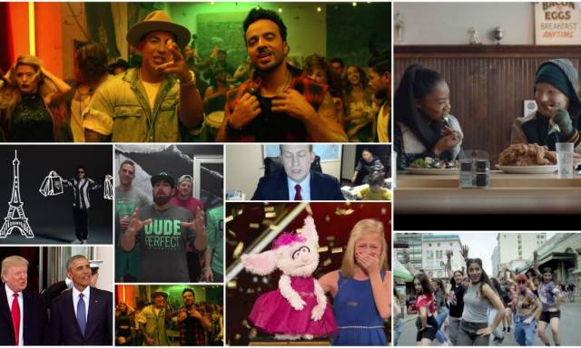 Ανασκόπηση 2017: Τα βίντεο που... έσπασαν όλα τα κοντέρ