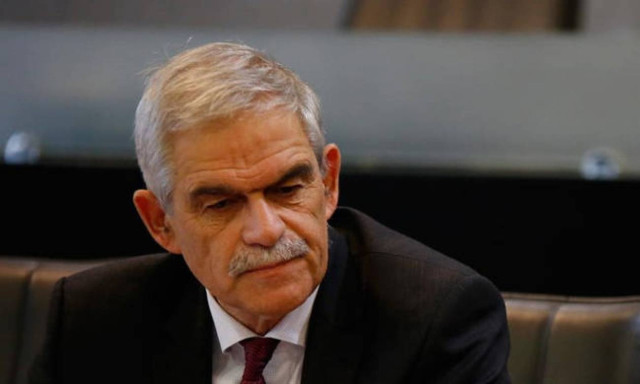 Israeli ambassador and Toskas discuss Rouvikonas paint attack