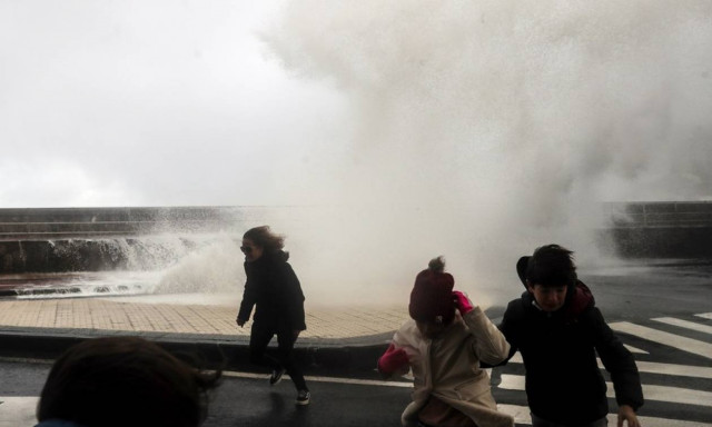 Η φονική καταιγίδα "Bruno" έπληξε την Ισπανία (pics)