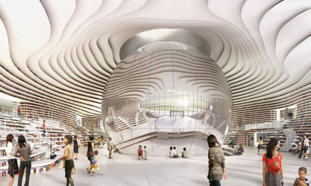 Αυτό είναι το «Μάτι», η πιο θεαματική βιβλιοθήκη στον κόσμο (Pics)