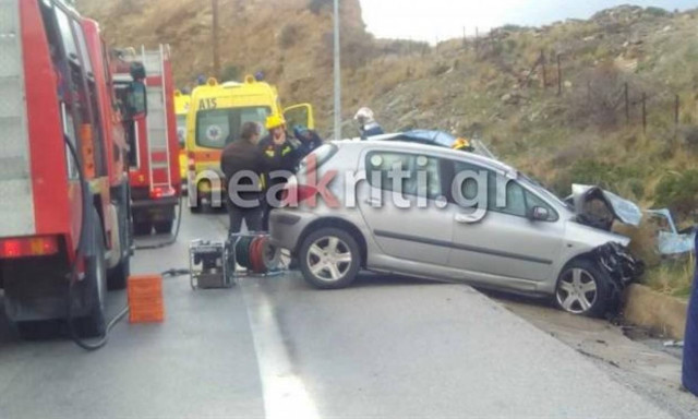 Ανείπωτη τραγωδία στην άσφαλτο - Τρεις νεκροί σε τροχαίο στην Κρήτη