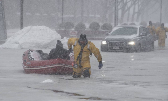 National Guard responds to blizzard pounding U.S. Northeast