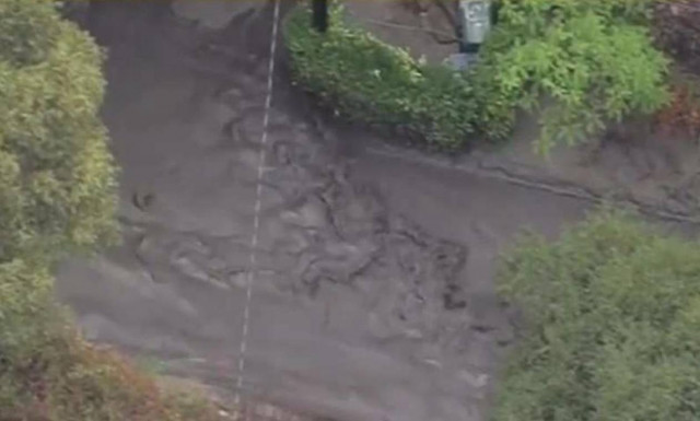 Τραγωδία στην Καλιφόρνια: Συγκλονιστικό βίντεο από την κατολίσθηση λάσπης - Στους 15 οι νεκροί