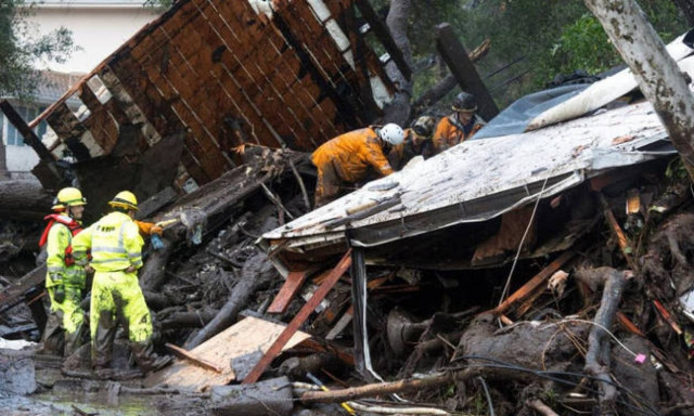 California mudslides death toll rises with 17 still missing