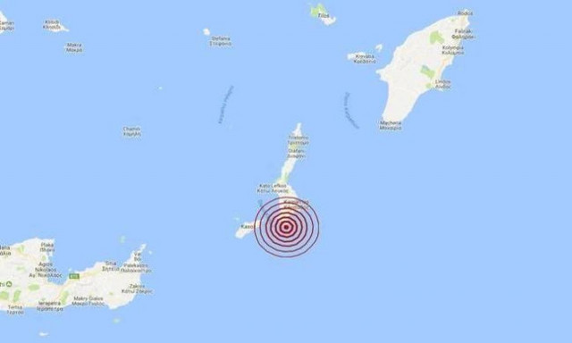 Σεισμός κοντά στην Κάρπαθο (pics)