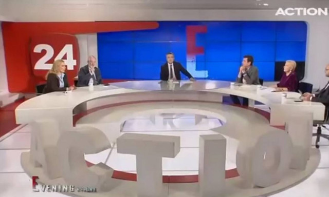 Σεισμός Αθήνα - Συγκλονιστικό βίντεο: Η στιγμή του σεισμού των 4,4 Ρίχτερ στον «αέρα» εκπομπής