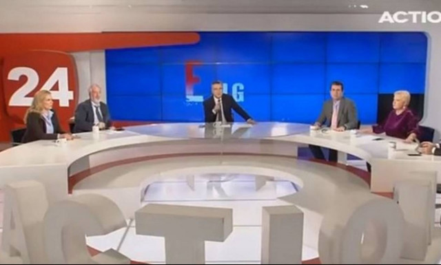 Σεισμός Αθήνα - Συγκλονιστικό βίντεο: Η στιγμή του σεισμού στον «αέρα» εκπομπής