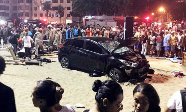 Βραζιλία: Αυτοκίνητο παρέσυρε πεζούς - 15 τραυματίες και ένα νεκρό βρέφος (pics-vid)