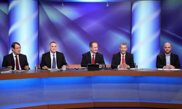 To Κυπριακό και οι υδρογονάνθρακες στο επίκεντρο του debate για τις προεδρικές εκλογές (pic)