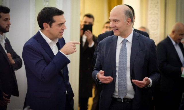 Συνάντηση Τσίπρα-Μοσκοβισί στο Νταβός