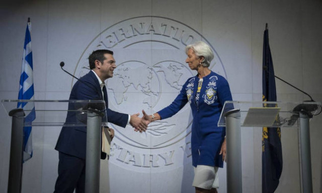 Athens, Brussels and Washington 'met' in Davos on Greek debt