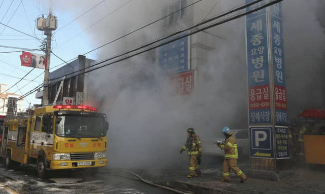 South Korea hospital fire kills at least 37 people