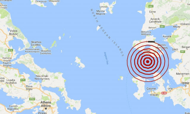 Σεισμός μεταξύ Χίου και Μυτιλήνης (pics)