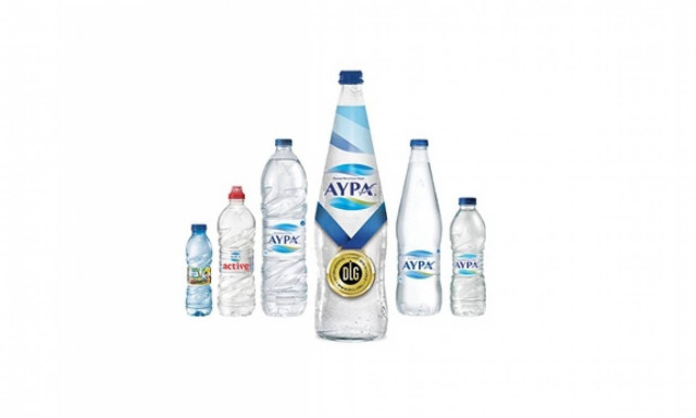 Χρυσό Διεθνές Βραβείο ποιότητας για το Φυσικό Μεταλλικό Νερό ΑΥΡΑ από τον Ευρωπαϊκό Οργανισμό DLG