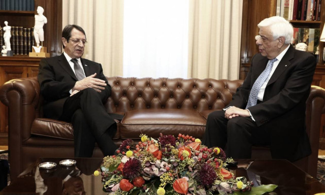 Εκλογές Κύπρος: Συγχαρητήριο τηλεφώνημα Παυλόπουλου στον Αναστασιάδη