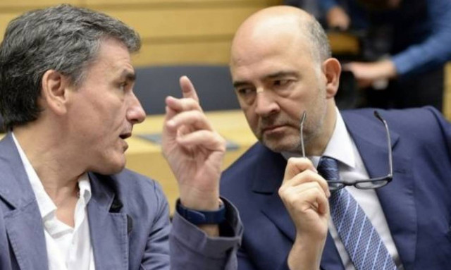 Συνάντηση Τσακαλώτου –Μοσκοβισί στο Υπουργείο Οικονομικών