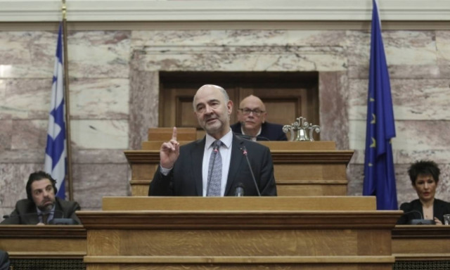 Moscovici says he is proud that he resisted Grexit speculations