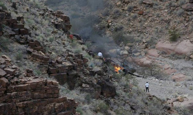 Grand Canyon helicopter crash kills three