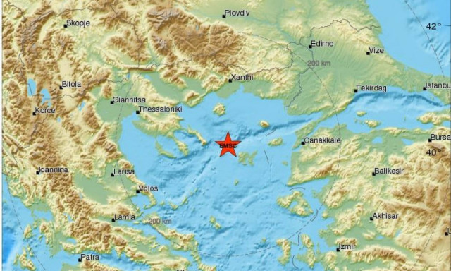 Σεισμός κοντά στη Λήμνο