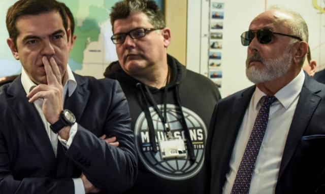 Η δήλωση του Π. Κουρουμπλή κατά την επίσκεψη του πρωθυπουργού στο υπουργείο Ναυτιλίας