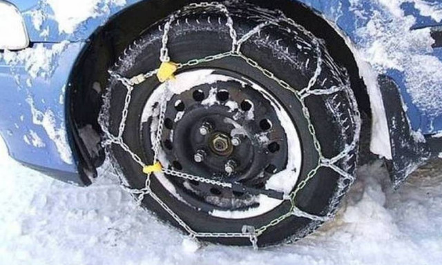 Κακοκαιρία: Πού είναι απαραίτητες οι αντιολισθητικές αλυσίδες