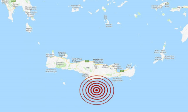 Σεισμός νότια της Κρήτης (pics)