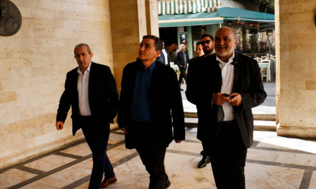 Στο Ηράκλειο ο Τσακαλώτος - Συνάντηση με τον δήμαρχο της πόλης