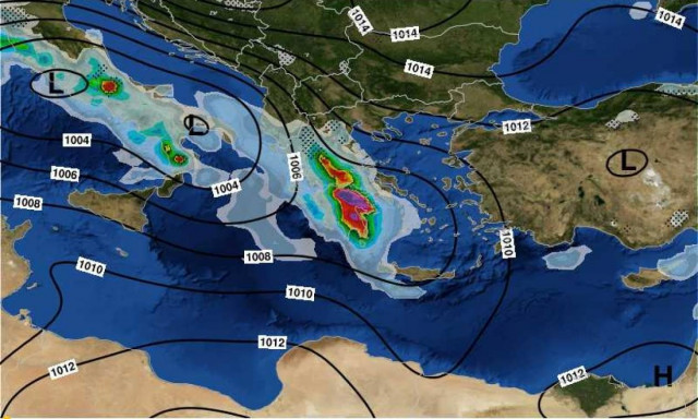 Καιρός: Πού θα «χτυπήσει» η κακοκαιρία τις επόμενες ώρες
