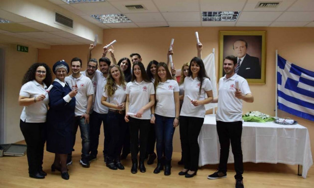 Ελληνικός Ερυθρός Σταυρός: Ορκίστηκαν οι νέοι εθελοντές Νοσηλευτικής στη Σπάρτη (pics)